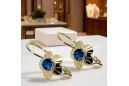 Des boucles d'oreilles Style vintage Saphir Or jaune 14 carats vec028y
